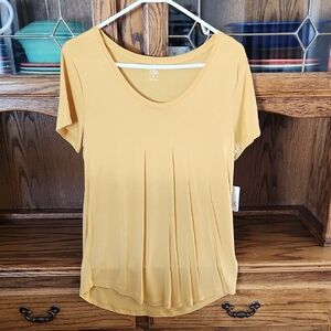 a.n.a Golden Yellow Tee